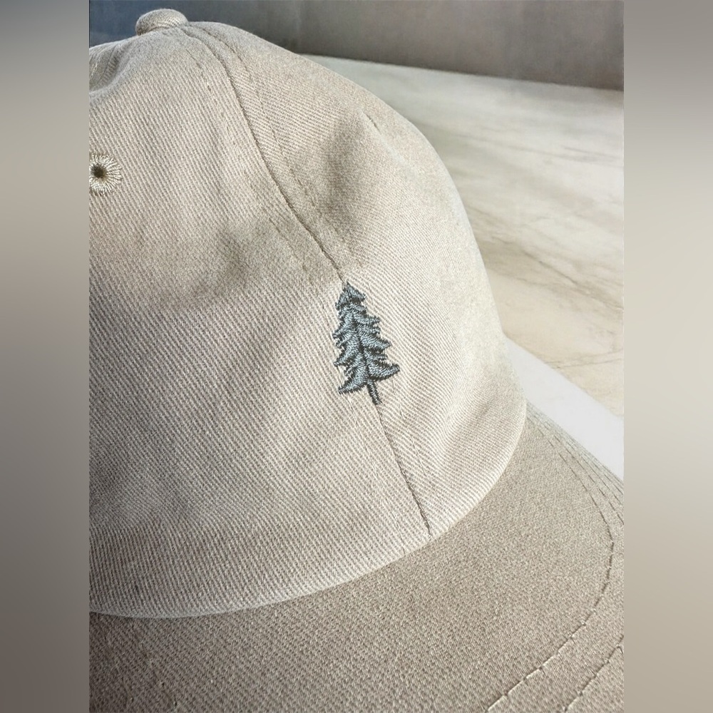 Sonoma Unisex 100% cotton embroidered tan cap with adjustable strap - Picture 2 of 5